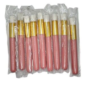 Set of 9 Brand New Eyelash Shampoo Brushes - Individually Sealed